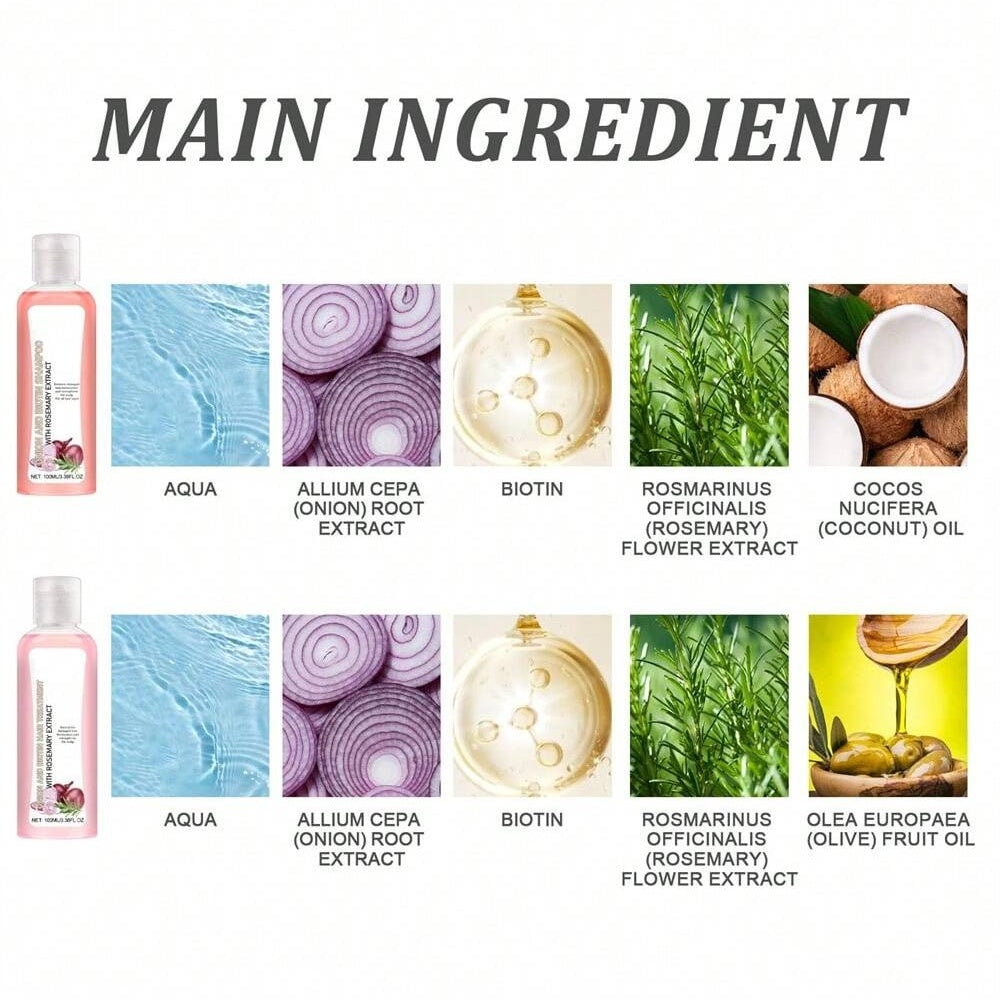 Kit shampooing et après-shampooing à l’extrait d’oignon, vitamine E