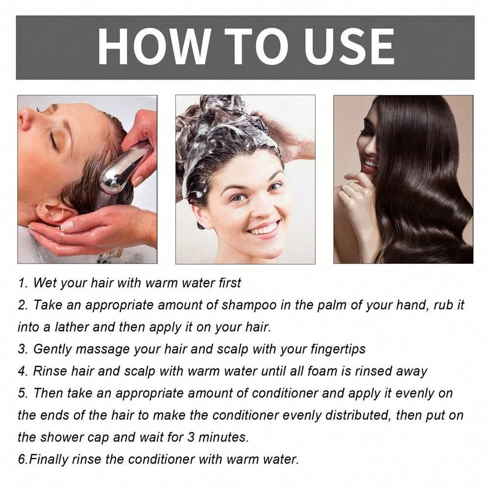 Kit shampooing et après-shampooing à l’extrait d’oignon, vitamine E