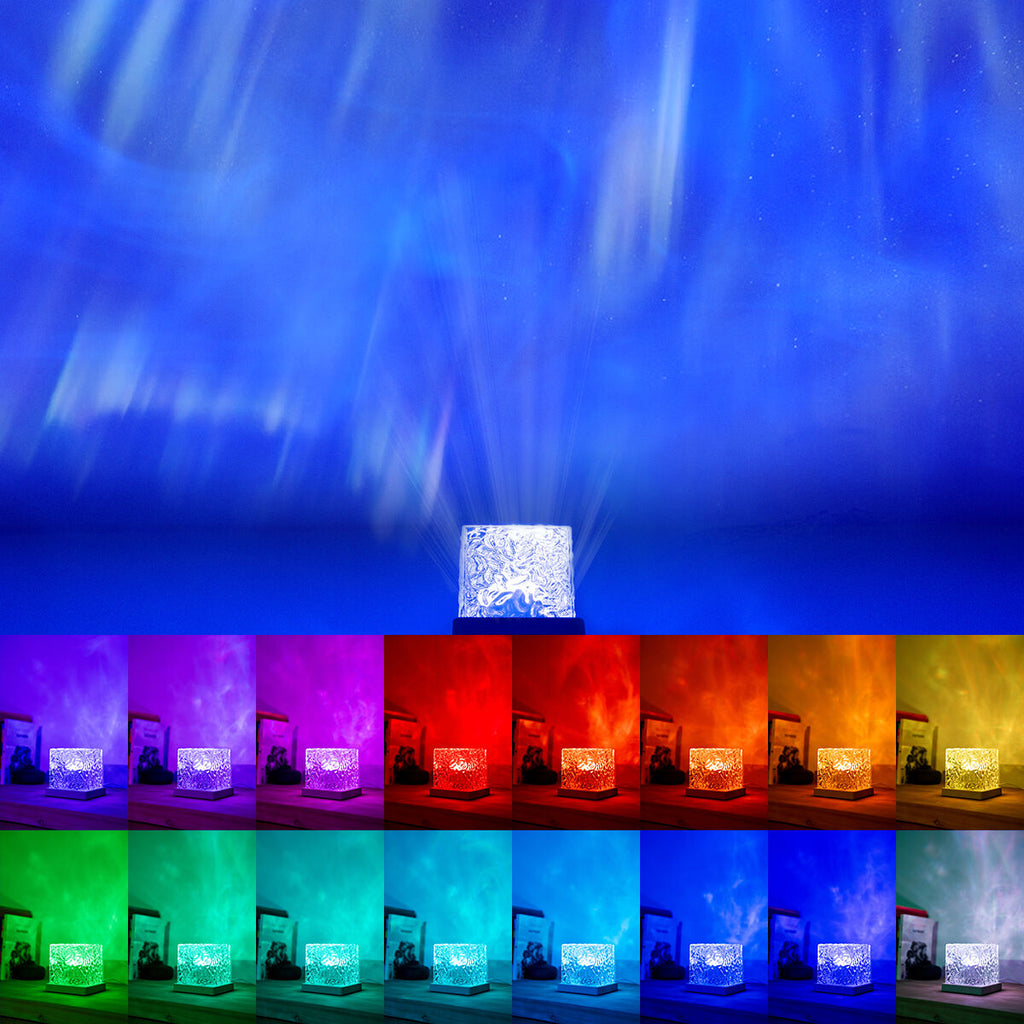 Projecteur LED – Aurores Boréales ✨