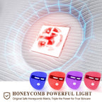 Masque LED Visage – Red Light Therapy - Soin facial à domicile