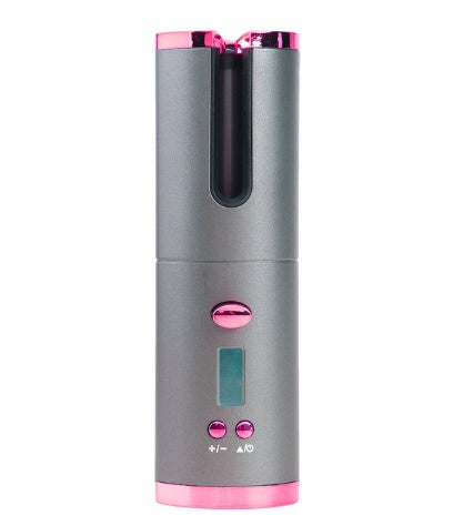 Fer à boucler en céramique tourmaline pour femmes – boucleur portable rechargeable