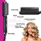 Brosse Lissante & Bouclante 2 en 1